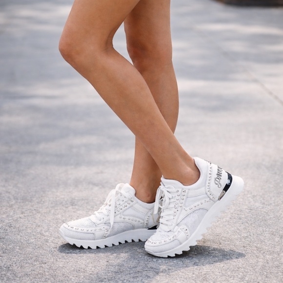Philipp Plein Shoes - Philipp Plein Unisex Sneakers – Studded Design sz 38